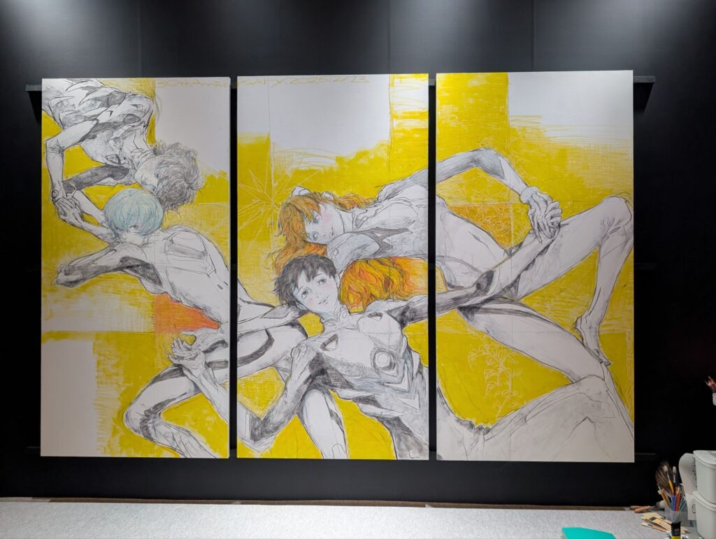 ライブドローイング完成絵